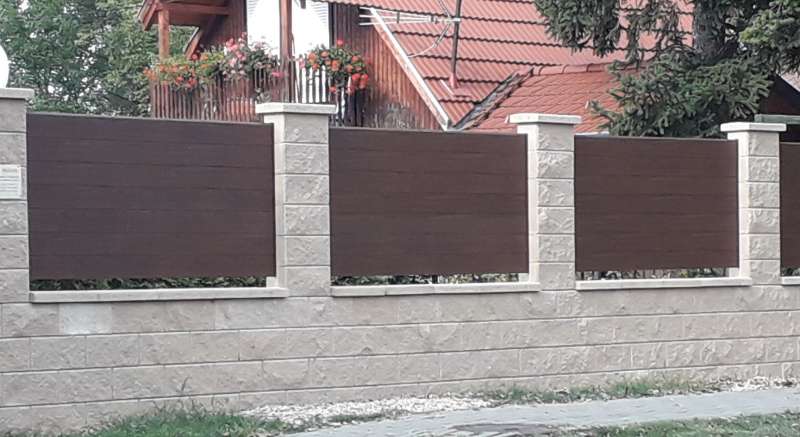Aluminijumske ograde braon boje